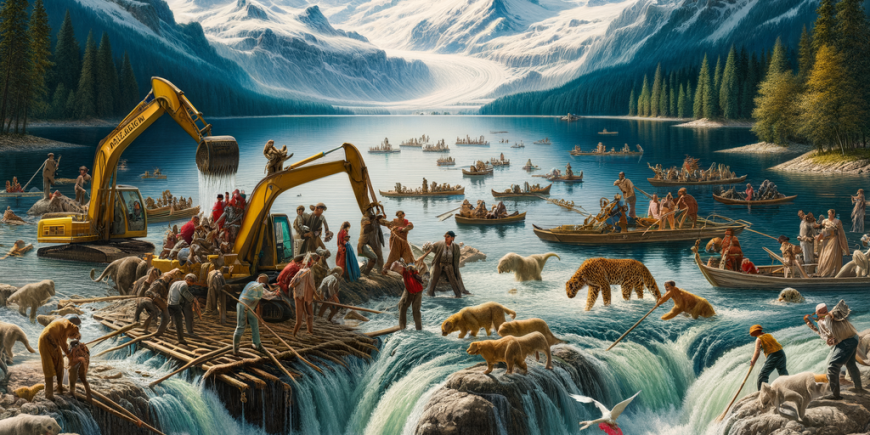 Der Kampf um den Lebensraum: Die Krise der Schweizer Gewässer